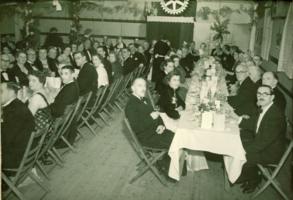 Inaugural charter dinner - November 1954